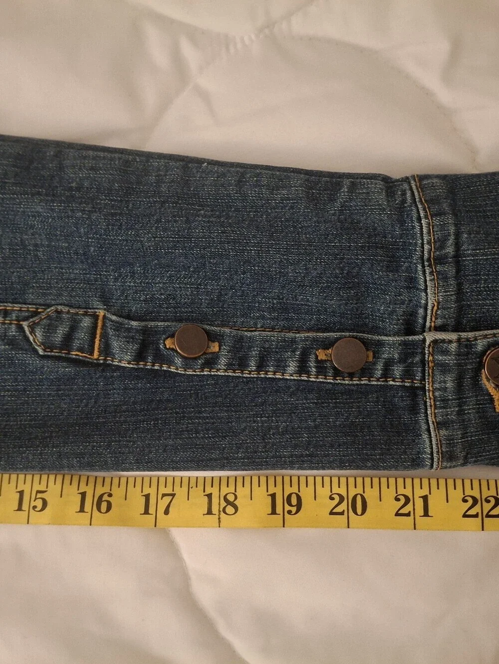 Calvin Klein Women's Dark Wash Denim Jean Jacket Size: 9